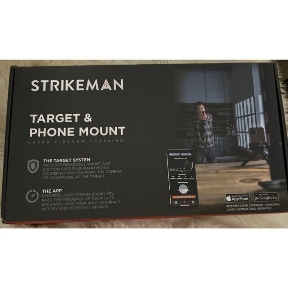 Strikeman Target And Phone Mount Lazer Firearm Training New Open Box See Photos - Picture 1 of 16